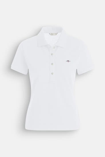 GANT - Polo-Shirt weiß