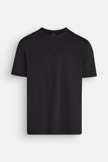 OAKLEY T-Shirt 'Stacked Flow' schwarz