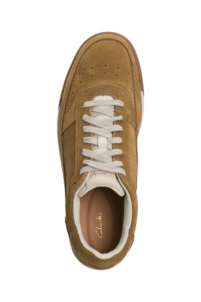 CLARKS Leder Sneaker Craft Court camel günstig online kaufen