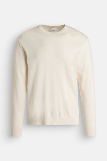 CALVIN KLEIN Wollpullover creme