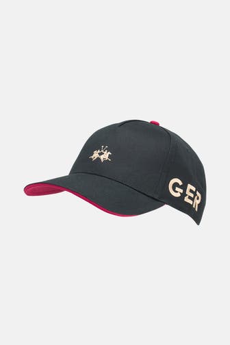 LA MARTINA Basecap schwarz
