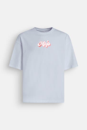 MARC O'POLO T-Shirt taubenblau