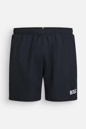 BOSS Badeshorts schwarz