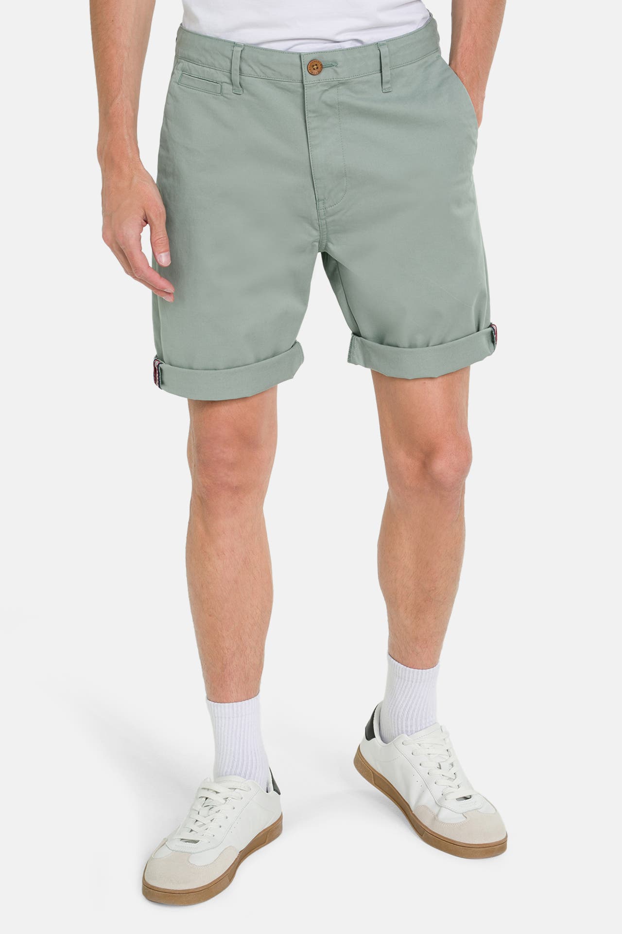SUPERDRY Chino-Shorts jade, Bild 1