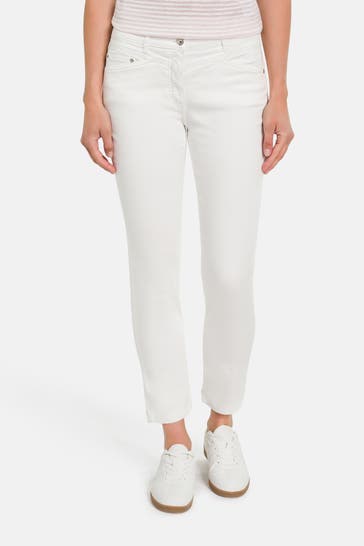 BETTY BARCLAY Stoffhose 'Sally' weiß