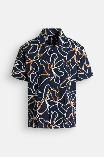 JACK & JONES - Kurzarmhemd Regular Fit