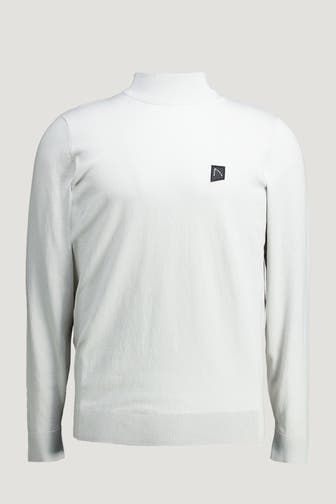 CHASIN' Strickpullover 'Ard Mock' offwhite