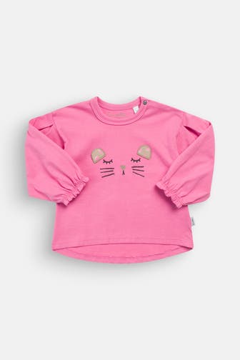 SANETTA Langarmshirt pink