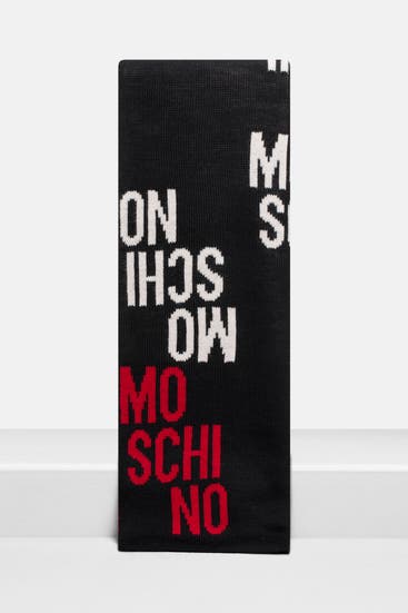 MOSCHINO - Wollmix-Schal mehrfarbig