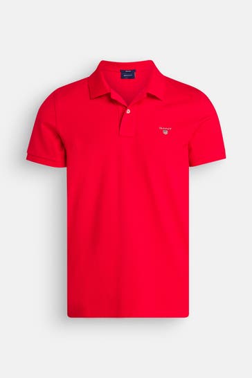 GANT Polo-Shirt rot