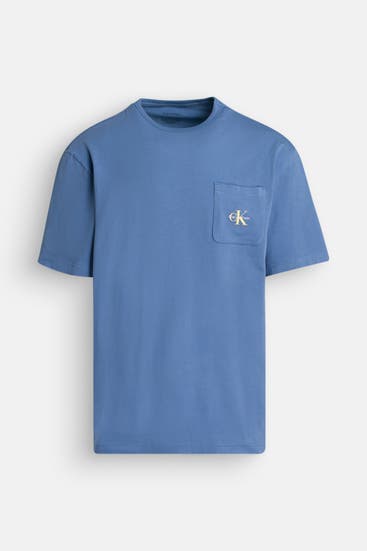 CALVIN KLEIN - T-Shirt azurblau