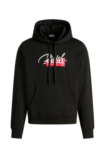 DIESEL Hoodie 'Ginn' schwarz