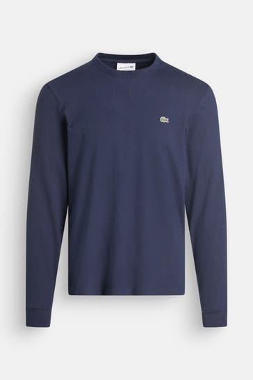 LACOSTE Longsleeve dunkelblau