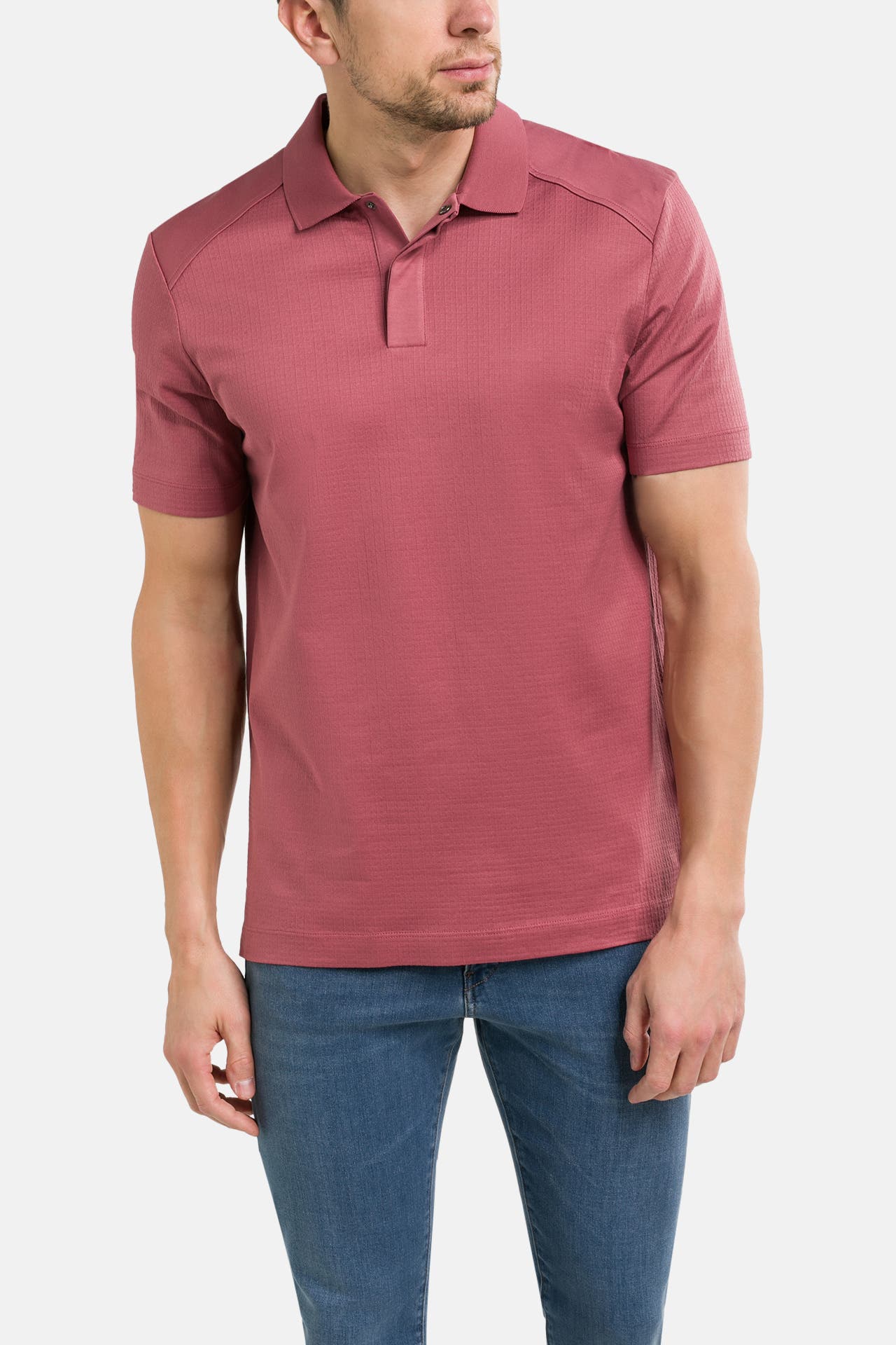 BOSS - Mini Me Polo Shirt -  Red main image 0