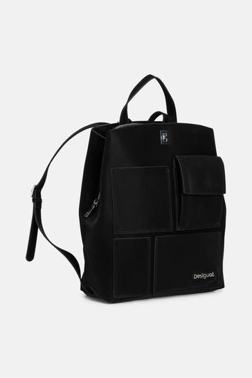 DESIGUAL Rucksack schwarz
