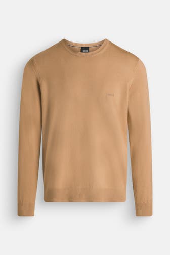 BOSS Strickpullover 'Bagritte' camel