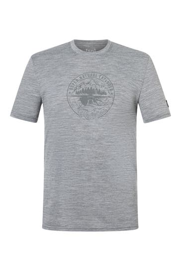 SUPER.NATURAL T-Shirt 'Exploring' grau