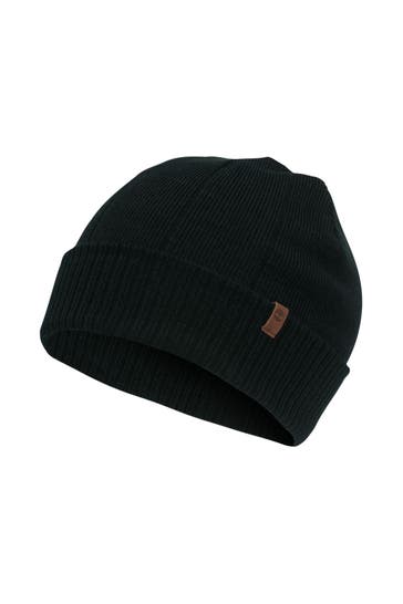 TIMBERLAND Strickmütze schwarz