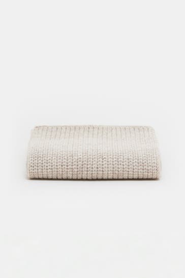 CLOSED Wollmix-Schal beige