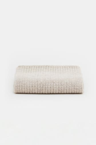 CLOSED Wollmix-Schal beige
