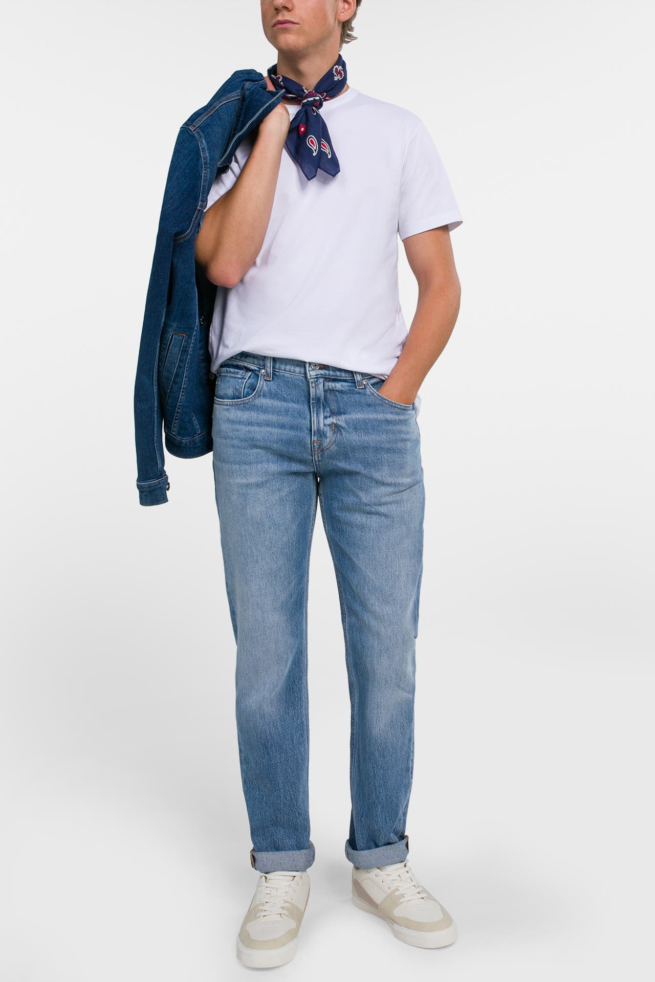 7 FOR ALL MANKIND Jeans 'Slimmy' straight, Bild 1