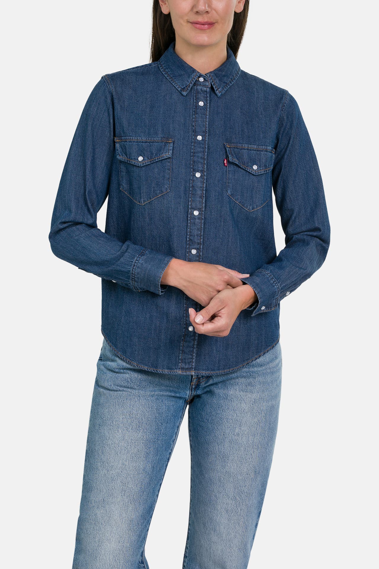 LEVI'S® Jeansbluse dunkelblau, Bild 1