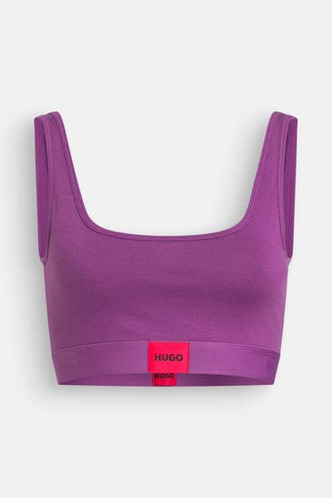 HUGO Bralette lila