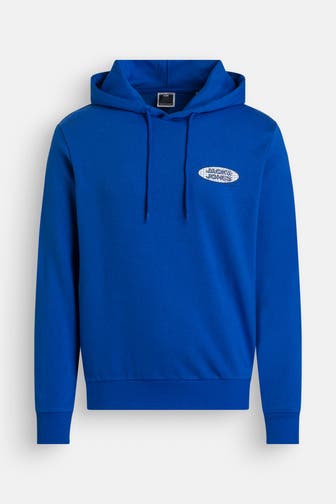 JACK & JONES Hoodie azurblau