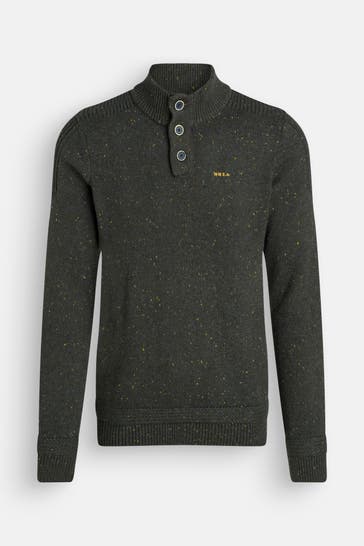 NEW ZEALAND AUCKLAND Strickpullover tannengrün