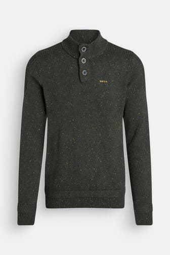 NEW ZEALAND AUCKLAND Strickpullover tannengrün