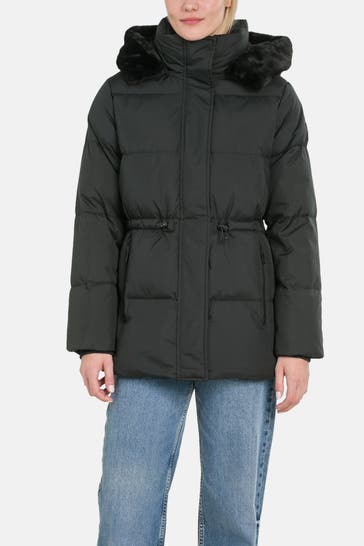 CALVIN KLEIN Steppjacke schwarz