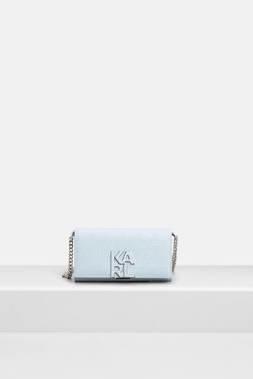 KARL LAGERFELD Geldbörse hellblau