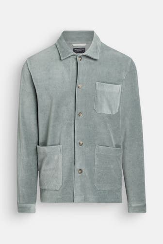 MARC O'POLO Cord-Overshirt jade
