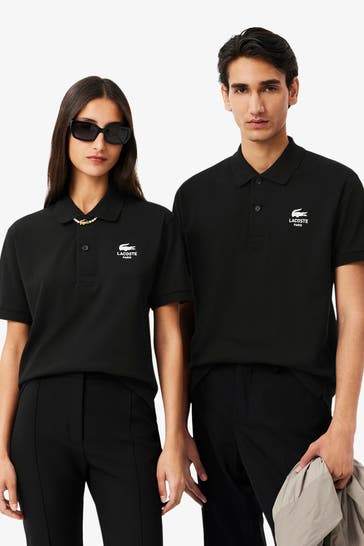 LACOSTE Polo-Shirt schwarz