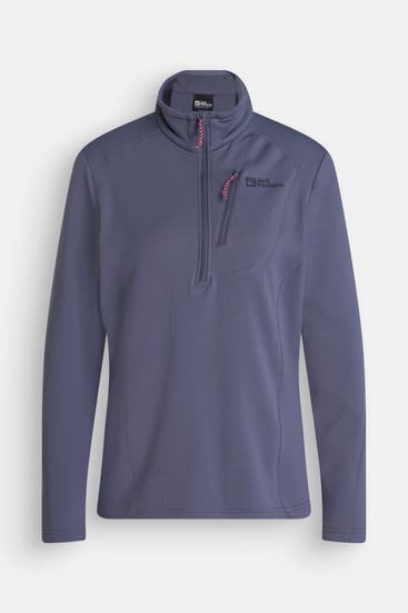 JACK WOLFSKIN - Funktionsshirt graublau