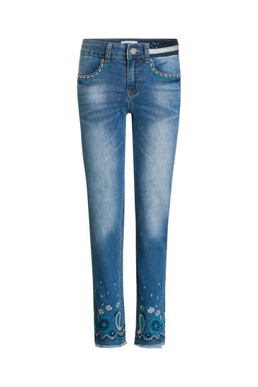DESIGUAL Jeans mittelblau