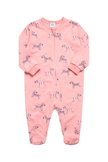 SANETTA Strampler gemustert 