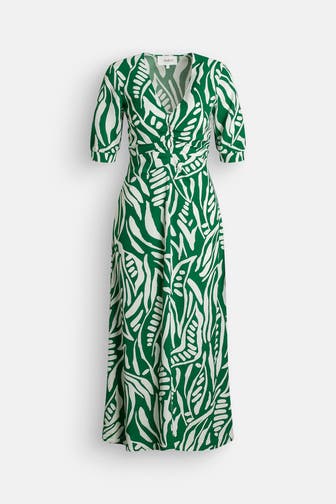 BA&SH Maxikleid 'Therence' gemustert