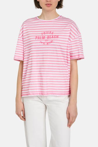 FRIEDA & FREDDIES NY T-Shirt rosa gestreift