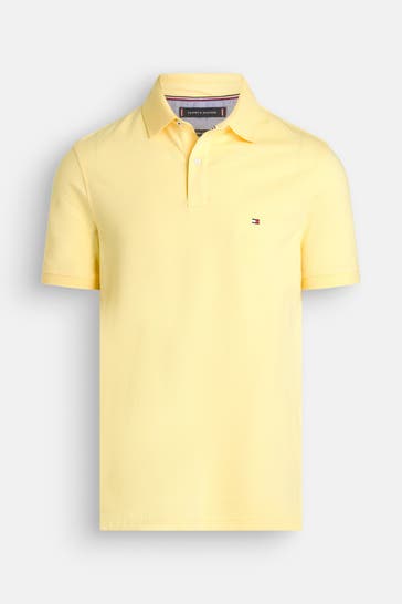 TOMMY HILFIGER Polo-Shirt gelb