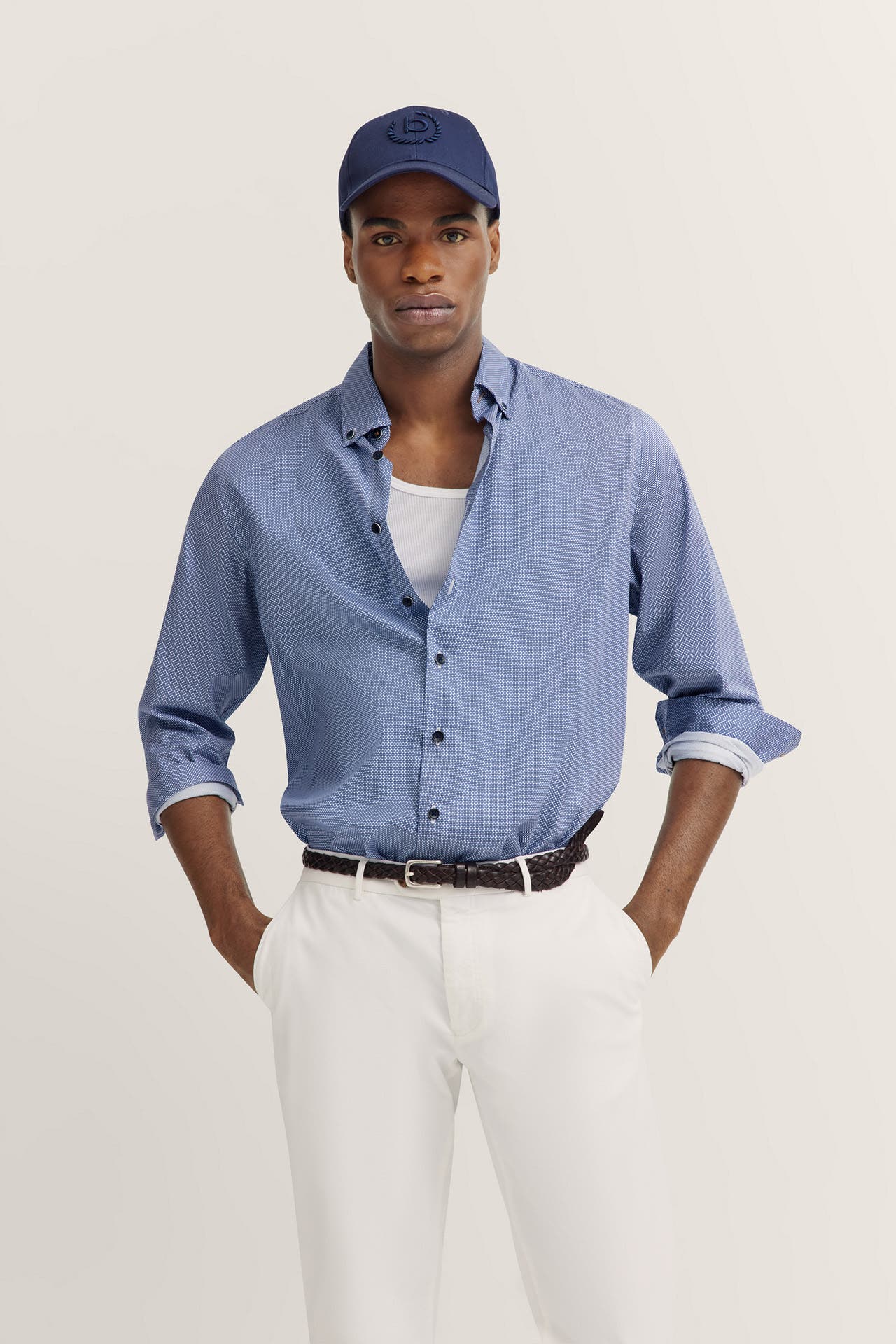 BUGATTI Casual-Hemd gemustert, Bild 1