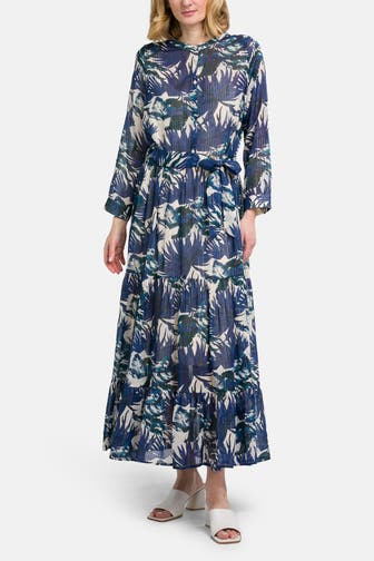 LOLLYS LAUNDRY Maxikleid gemustert