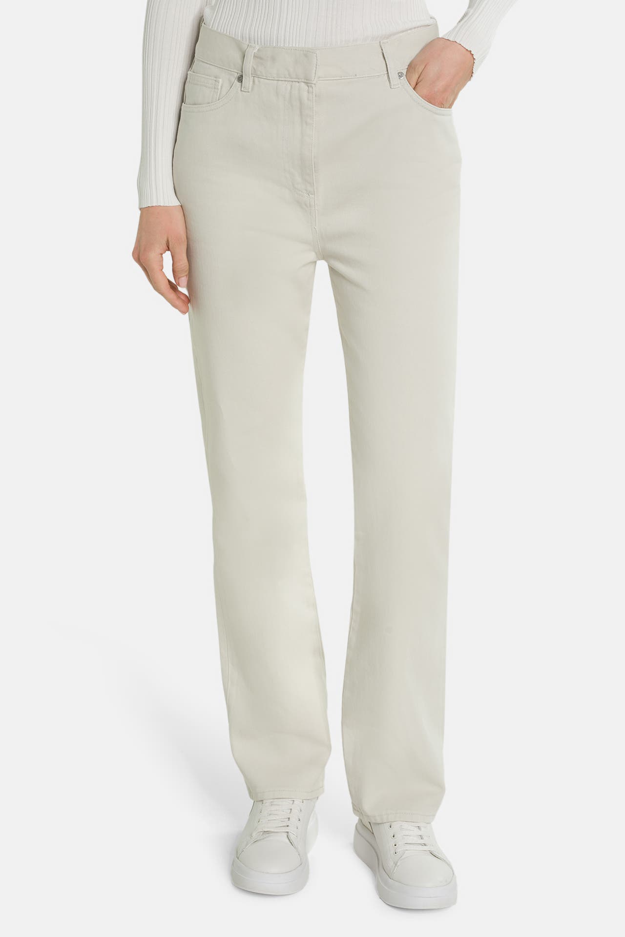 LACOSTE Jeans offwhite straight, Bild 1