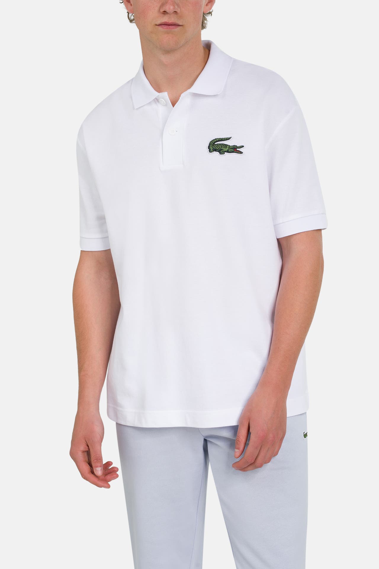 LACOSTE Polo-Shirt weiß unisex, Bild 1