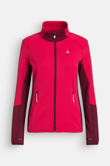 SCHÖFFEL Fleecejacke 'Lodron' rot