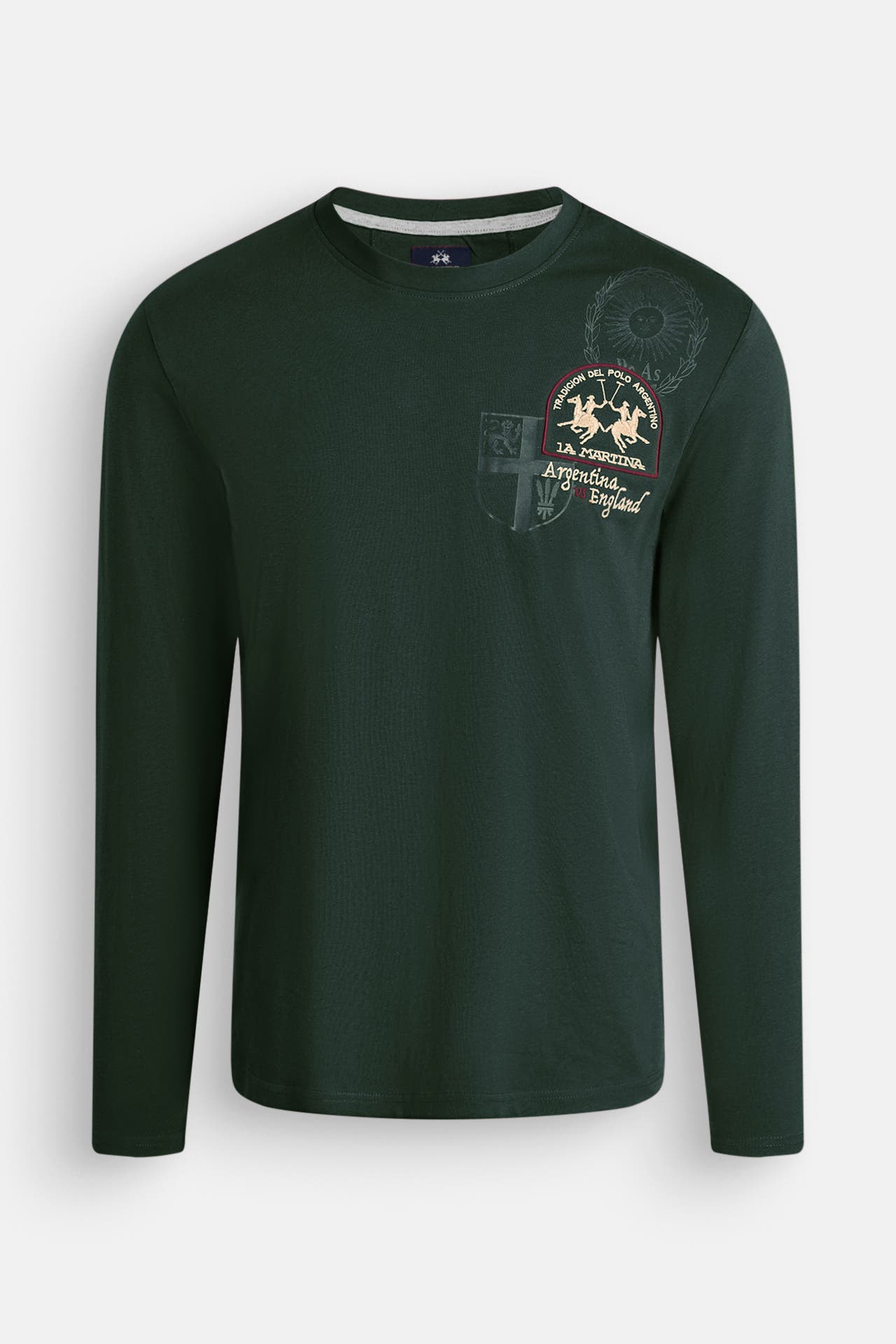 LA MARTINA Longsleeve dunkelgrün, Bild 1