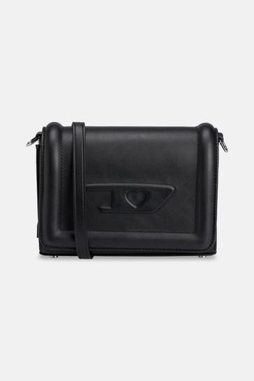 DIESEL Umhängetasche schwarz