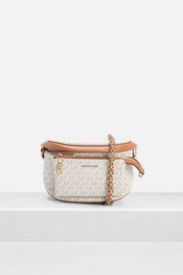 MICHAEL MICHAEL KORS Bauchtasche 'Slater' creme