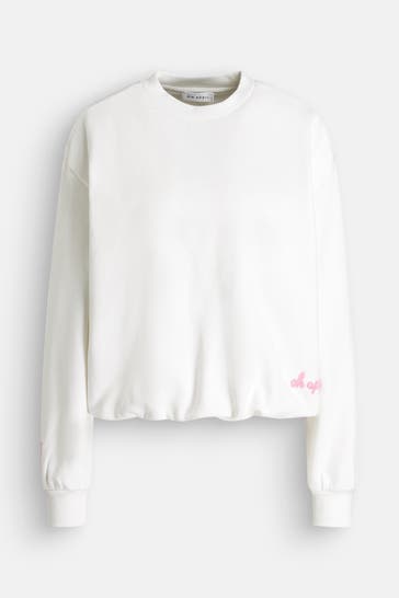 OH APRIL Sweatshirt weiß