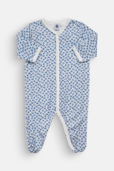 PETIT BATEAU Strampler gemustert